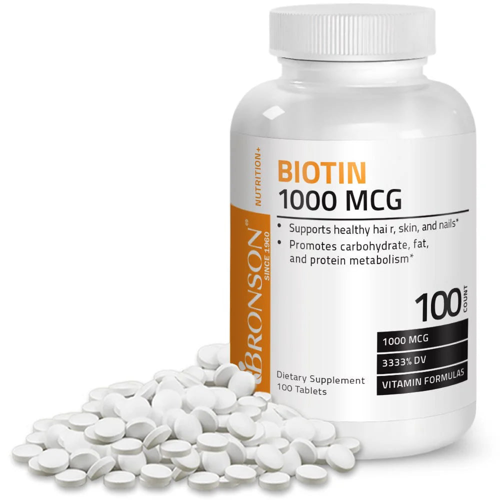 Biotin 1000 mcg by Bronson (100 count)