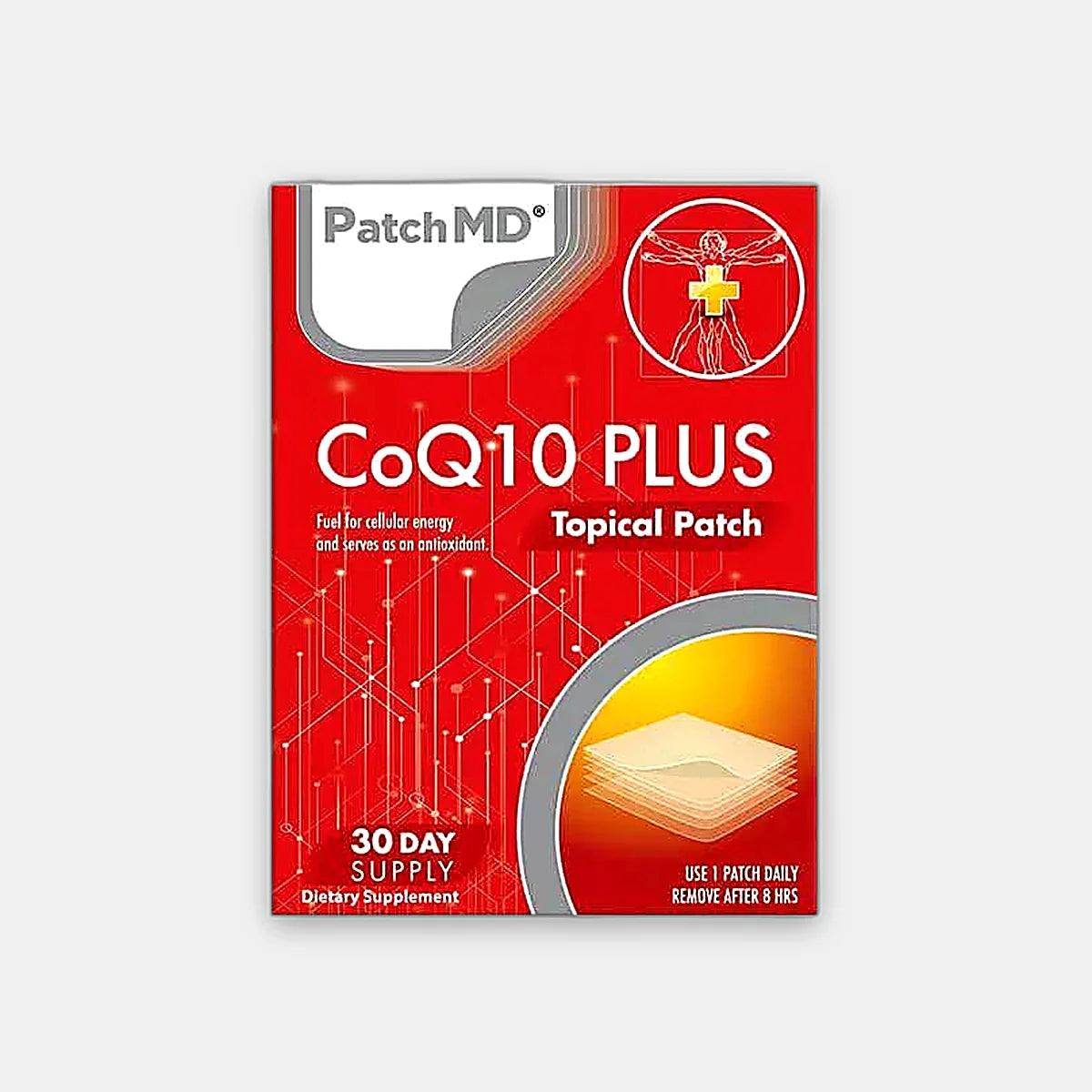CoQ10 Plus Patch 30-day supply