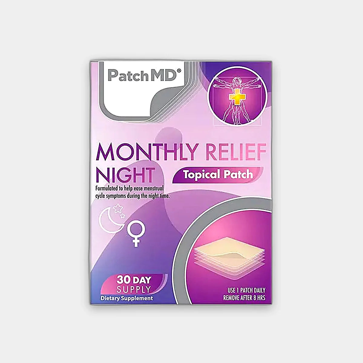 Monthly Relief Night patch 30-day supply
