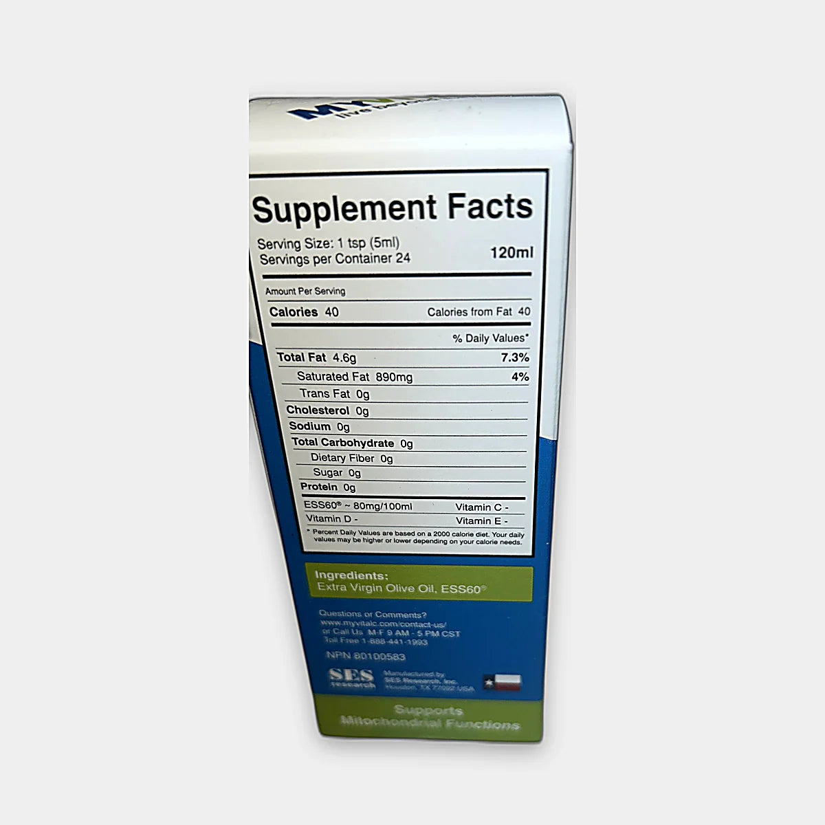 My Vital C C60 (ESS60) Olive Oil