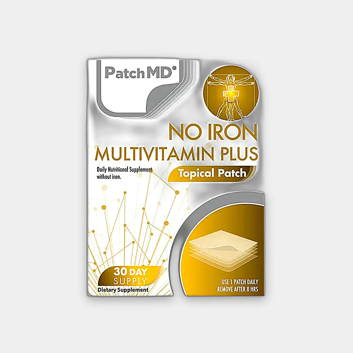 No Iron Multivitamin Plus Patch 30-day supply