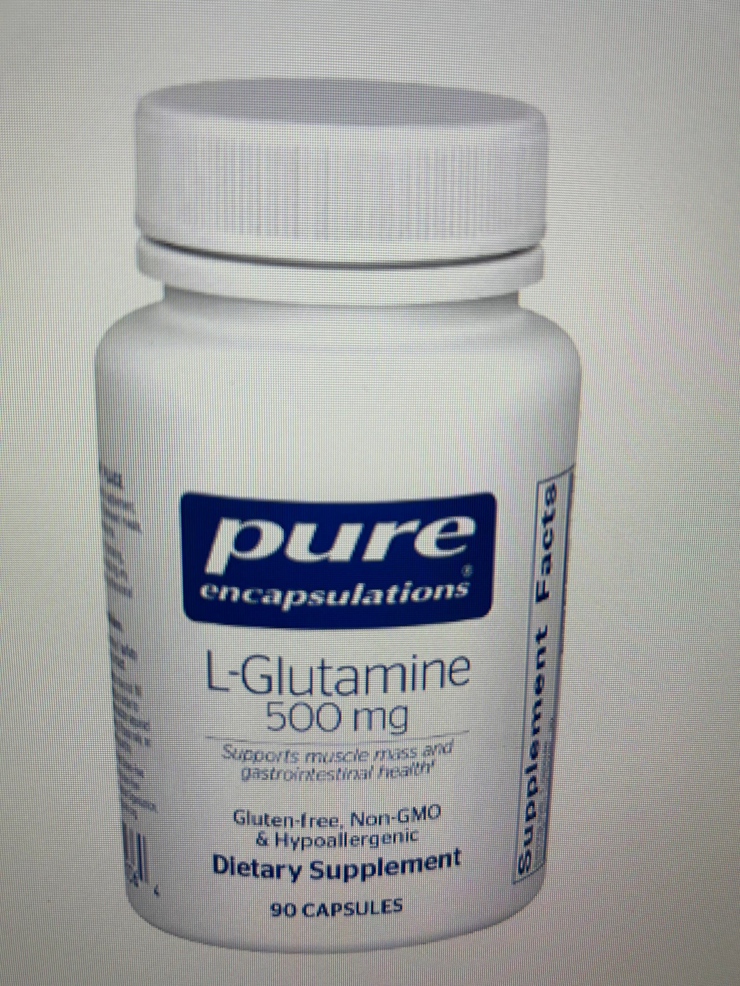 L-Glutamine 500 mg