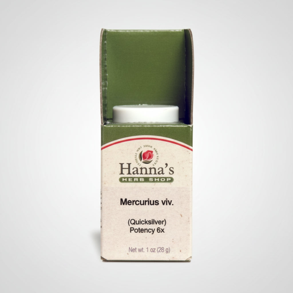 Mercurius viv. 6X