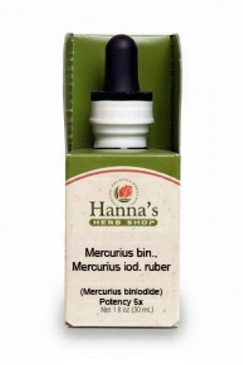 Mercurius iod. rub. 6X