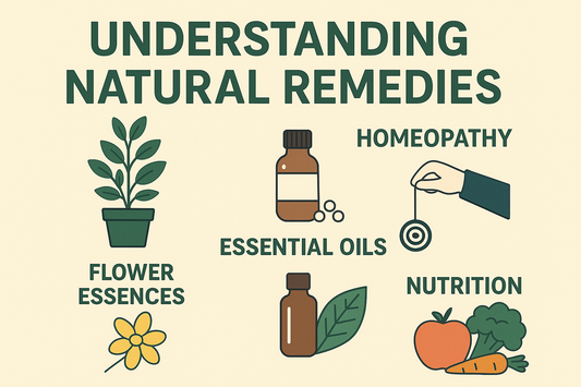 Understanding Natural Remedies: Herbs, Homeopathy, Flower Essences, Essential Oils, and Nutrition