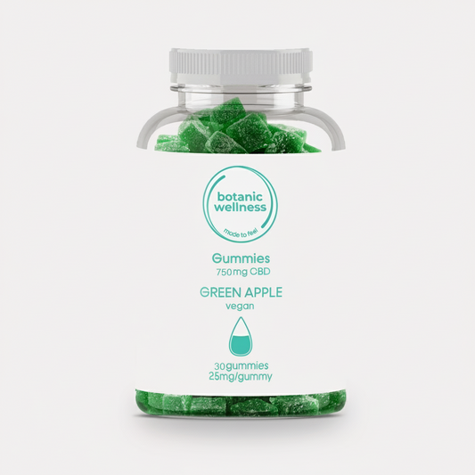 Botanic Wellness CBD Gummies - Green Apple 25mg