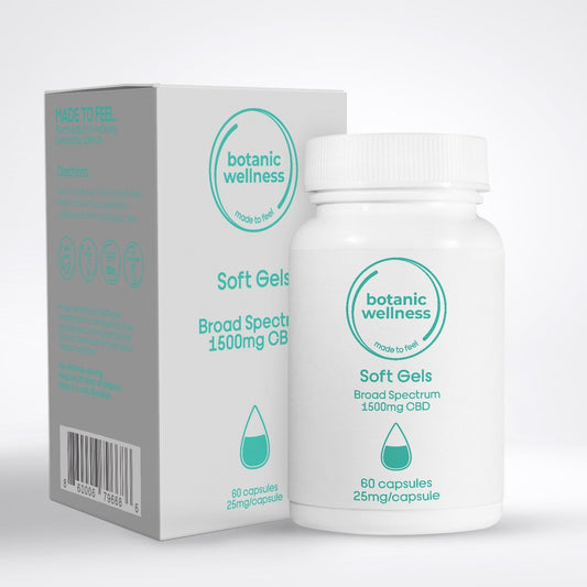 CBD Gel Capsules 60 Count