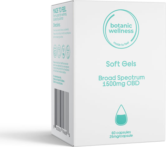 CBD Gel Capsules 60 Count