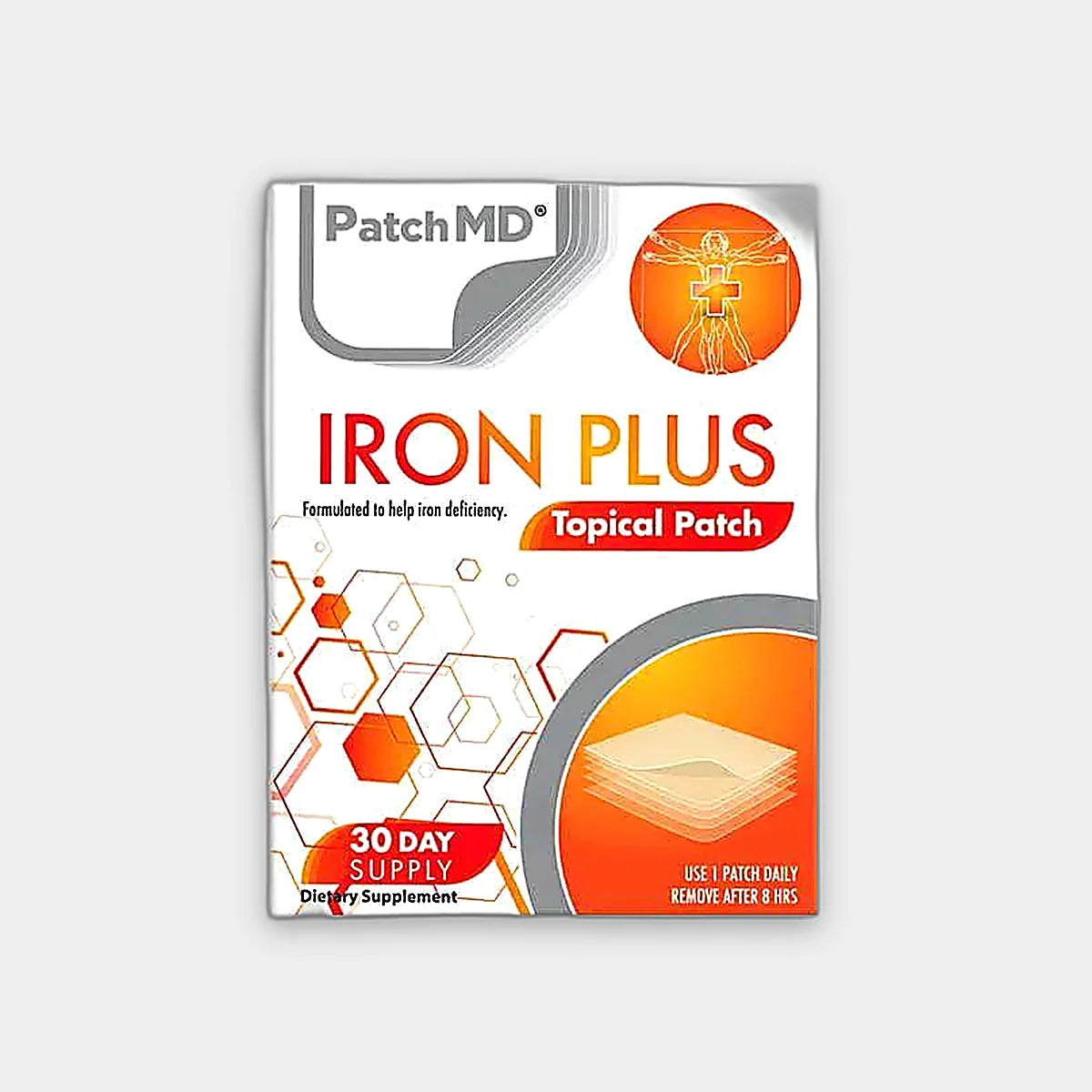 Iron Plus Patch for Anemia 30-day supply