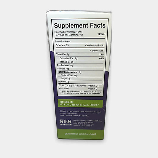 My Vital C C60 (ESS60) in MCT Oil