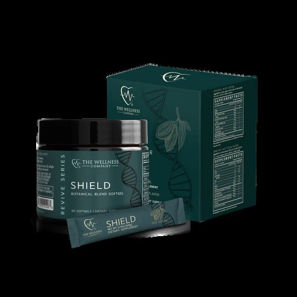 Shield Immune Defense (gelcaps plus cocoa drink mix)