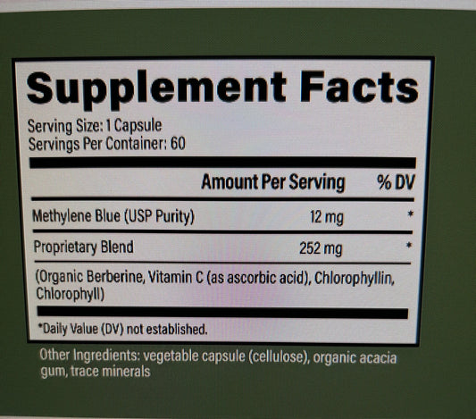Ultimate Methylene Blue (60 capsules)
