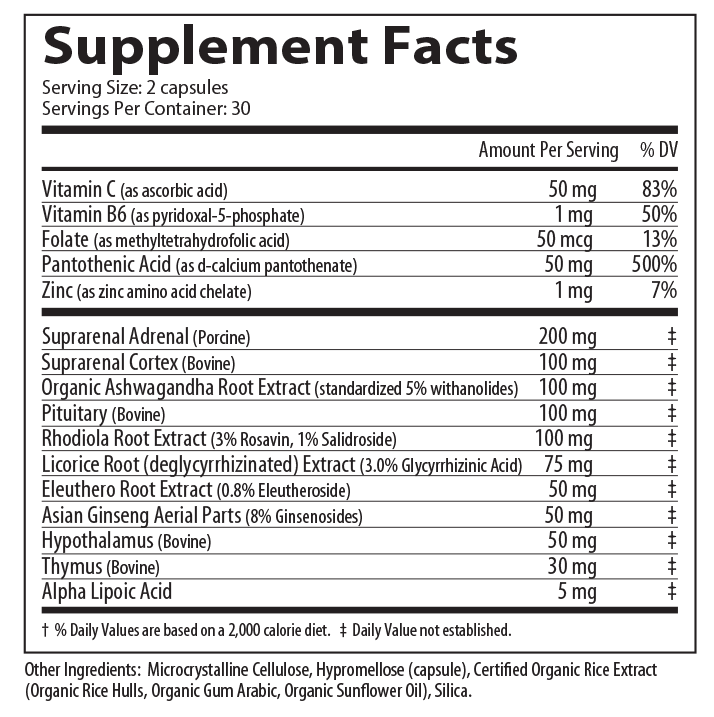 Adrenal Synergy (60 caps)