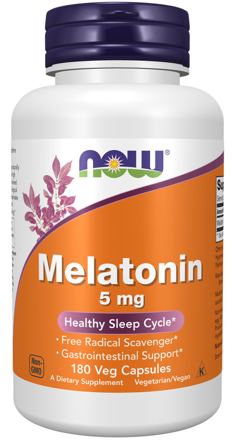 Melatonin 5 mg (NOW brand)