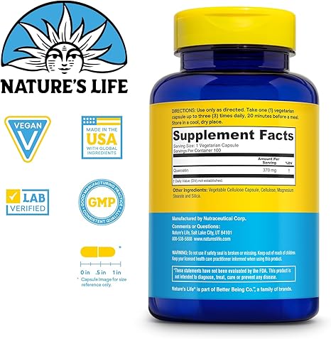 Fortifying Quercetin 370 mg