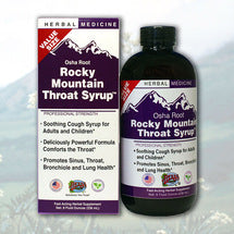 Osha Root Complex Syrup: ROCKY MOUNTAIN THROAT SYRUP 4 OZ