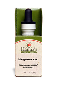 Manganese acet. 6X